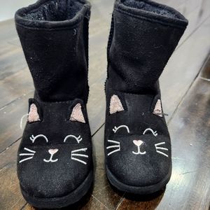 Black Cat Boots Girls